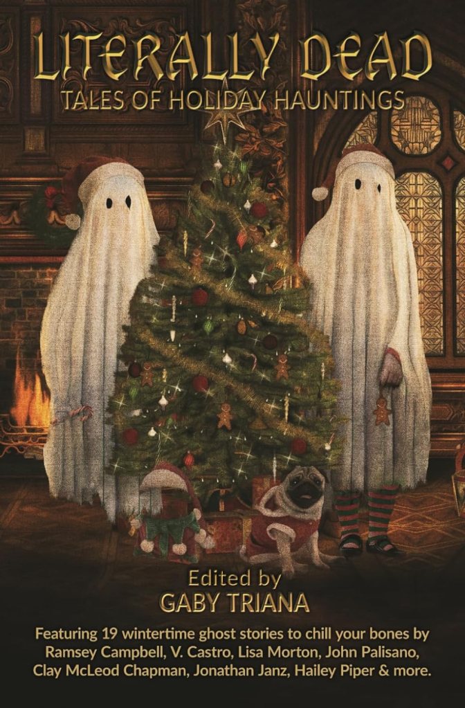 Book cover for 'Literally Dead: Tales of Holiday Hauntings.'